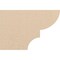 Ekena Millwork 4in. W x 8in. H x 12in. L Ridgewood Woodgrain TimberThane Rafter Tail, Primed Tan RFTUR04X08X12RIDRCPR - alternate 6